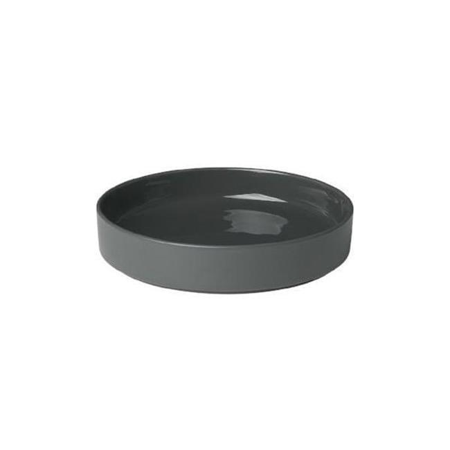 11 in. PILAR Dinner Plate  Grey - Set of 4