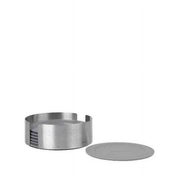 LARETO 7 Piece Coaster Set with Holder
