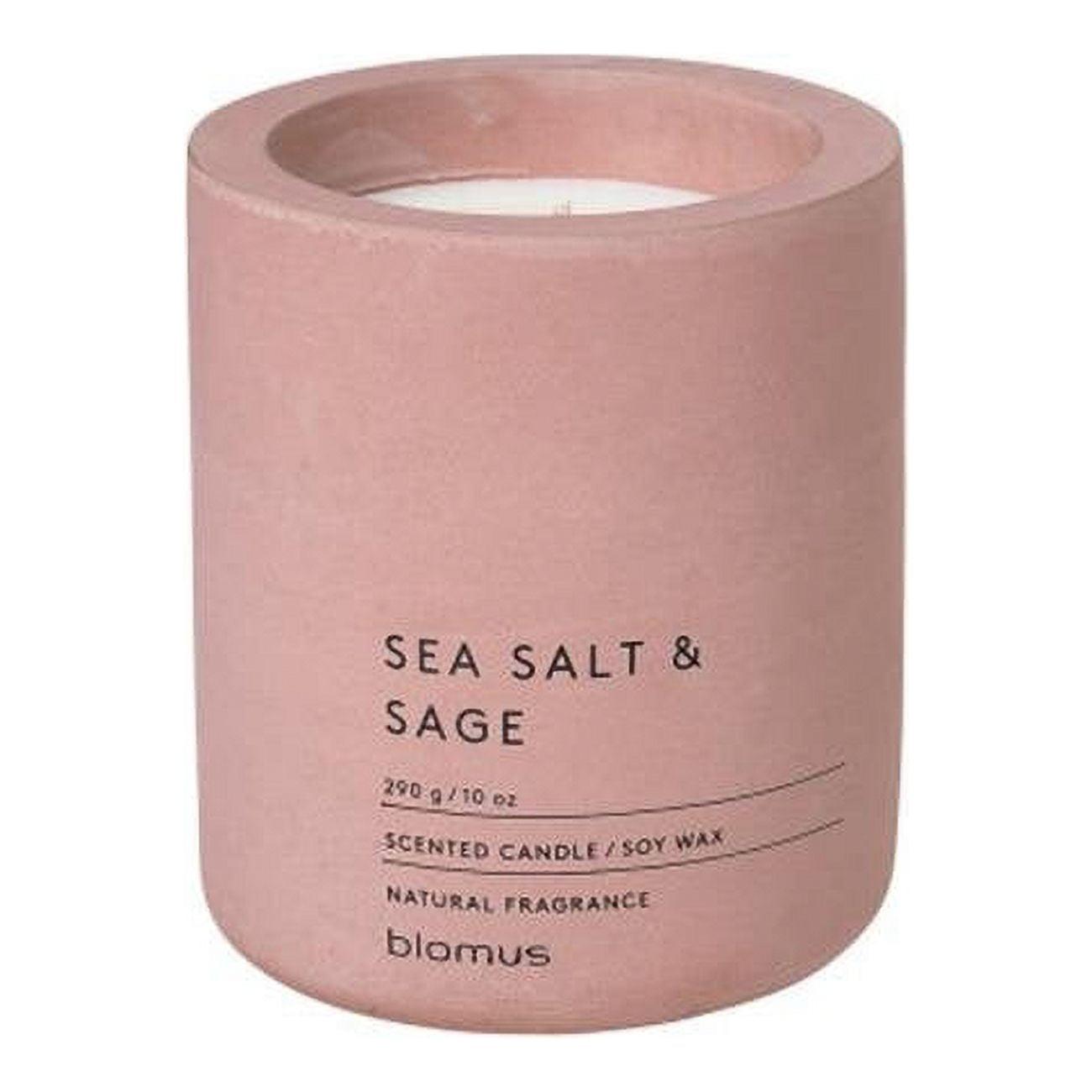 Soy Lavender & White Sea Salt Scented Jar Candle, 10 oz