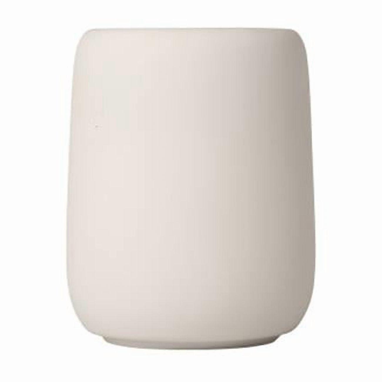 Blomus SONO Ceramic Moonbeam Cream Bathroom Tumbler