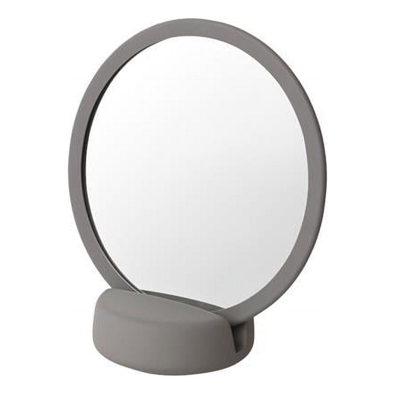 Elegant Sono 6.7'' Round Satellite Vanity Mirror with Resin Frame