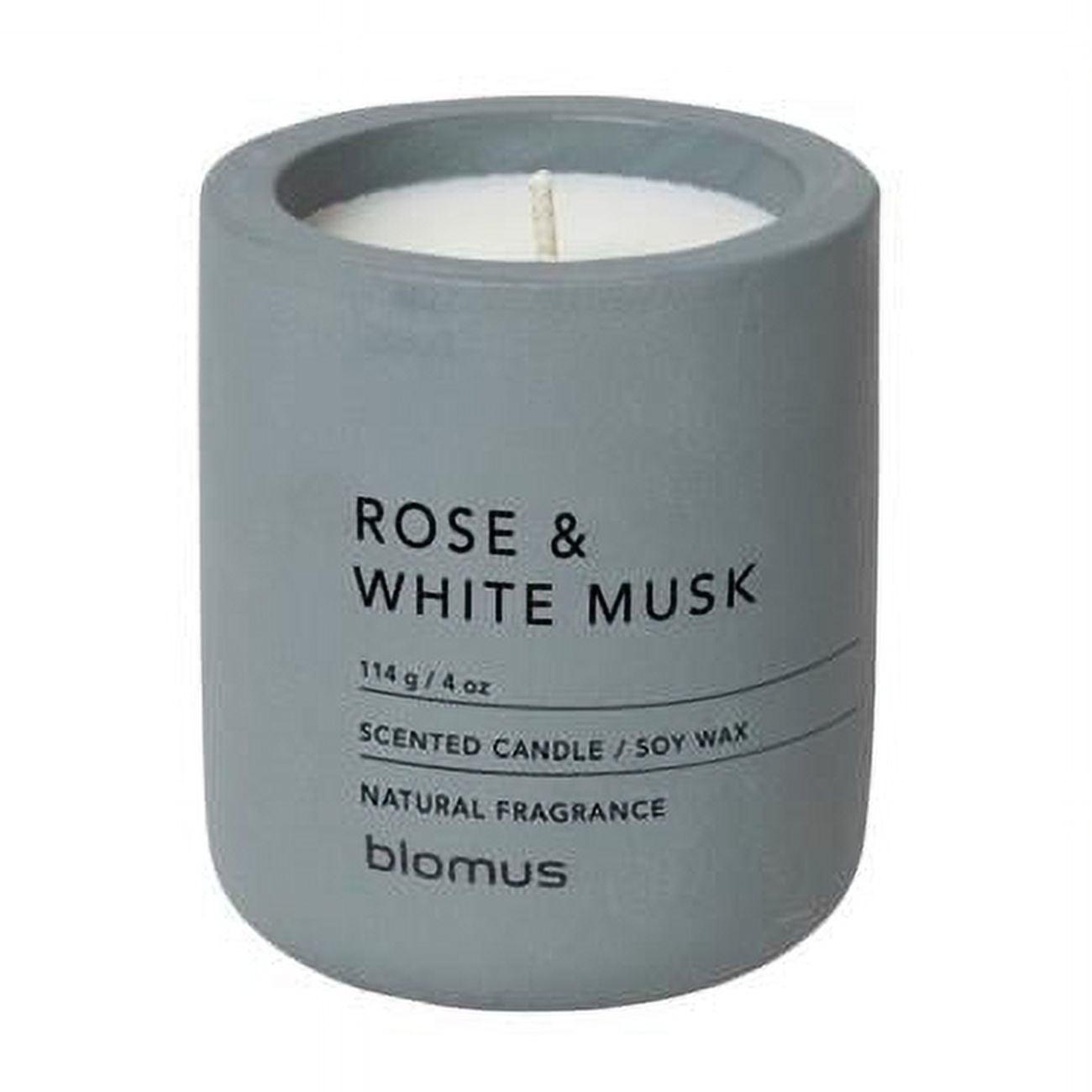 FRAGA Rose & White Musk Scented Jar Candle