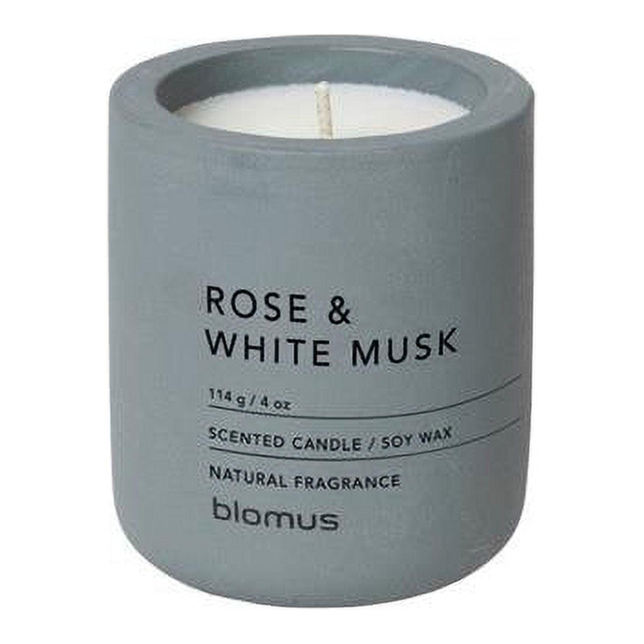 FRAGA Rose & White Musk Scented Jar Candle