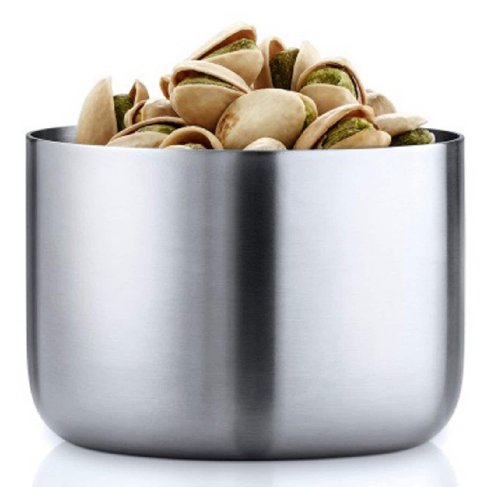 Sleek Ceramic Snack Bowl for Cereal and Fruit - Dishwasher Safe