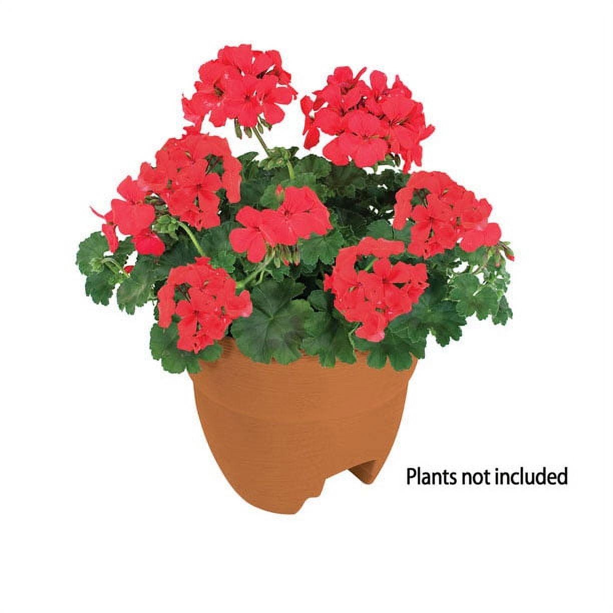 Bloomers Post Planter – Both Permanent and Temporary Installation Options – Garden in Tight Spaces – Terracotta