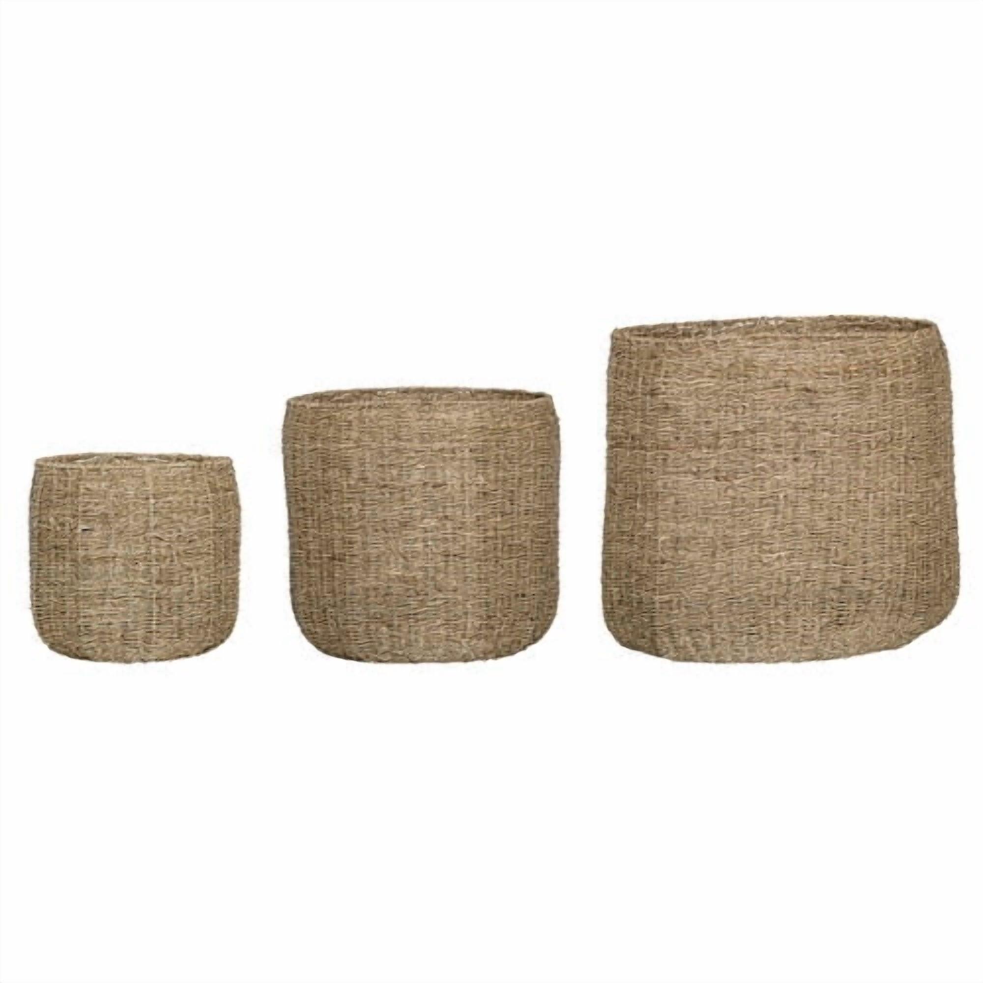 La Jolla Seagrass Baskets (Set of 3)