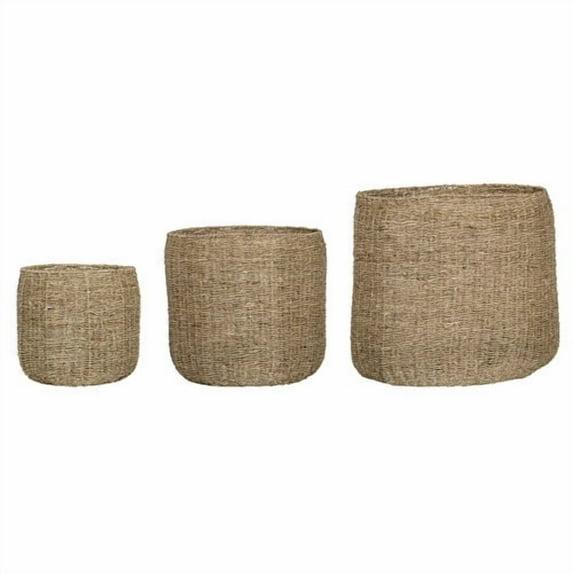 La Jolla Seagrass Baskets (Set of 3)