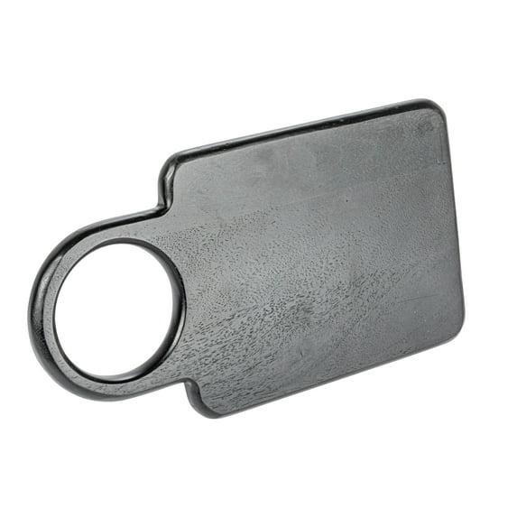 Creative Co-Op Mango Wood Cutting Board with Round Handle