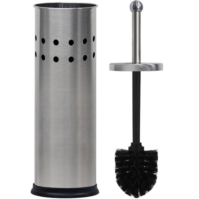 Blue Donuts Blue Donuts Metal Toilet Brush And Holder