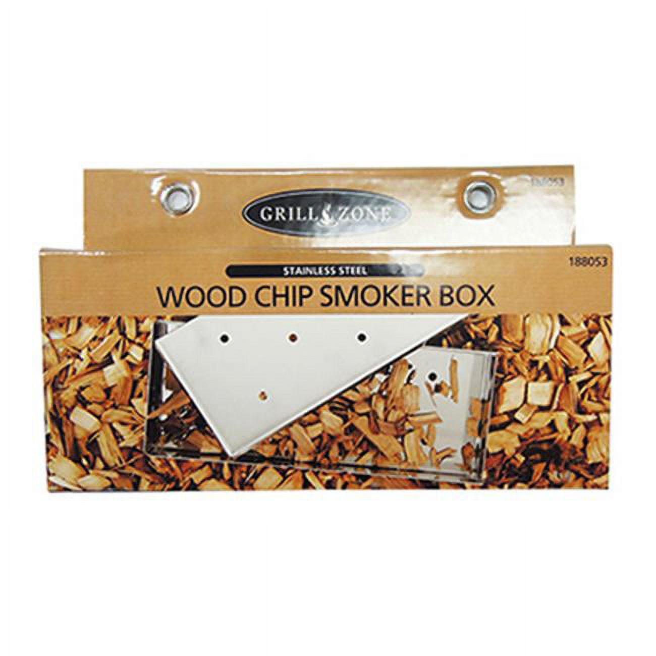 Stainless Steel BBQ Wood Chip Smoker Box with Lid