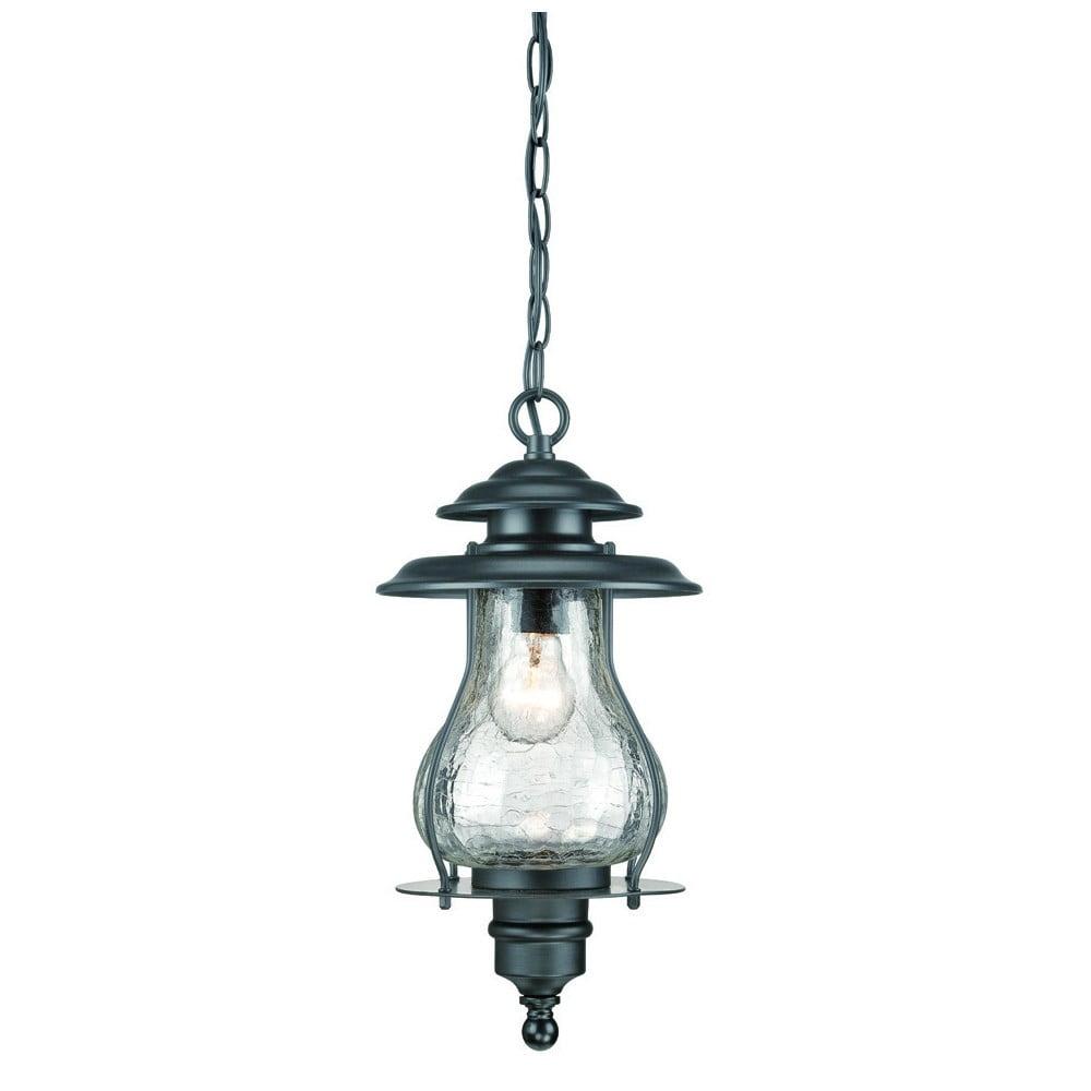 Blue Ridge 1-Light Matte Black Hanging Light