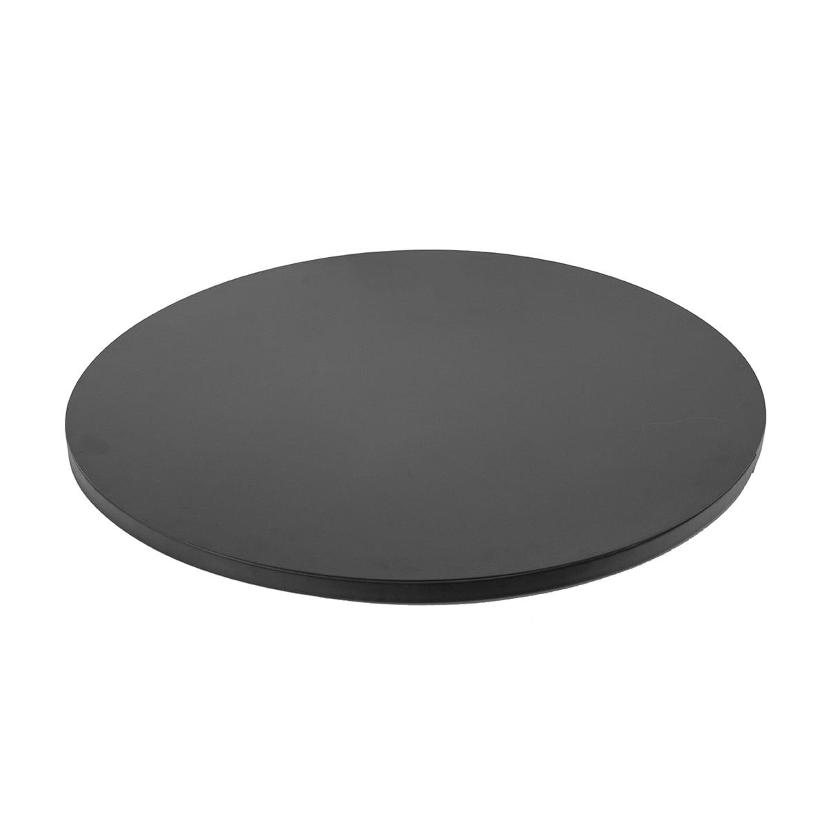 Black Steel 30" Round Fire Pit Lid