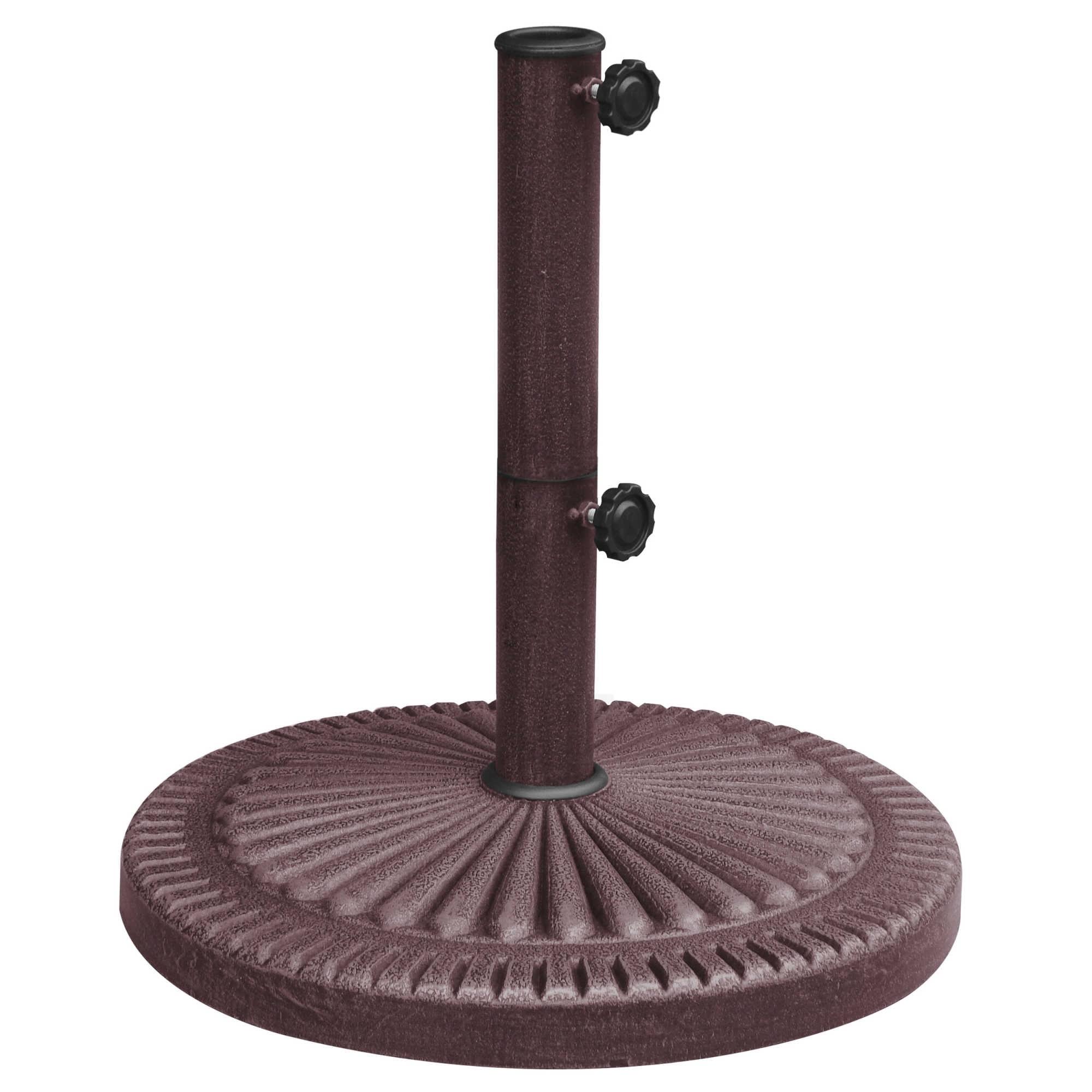 Bronze 66-lb Weather Resistant Metal Umbrella Base