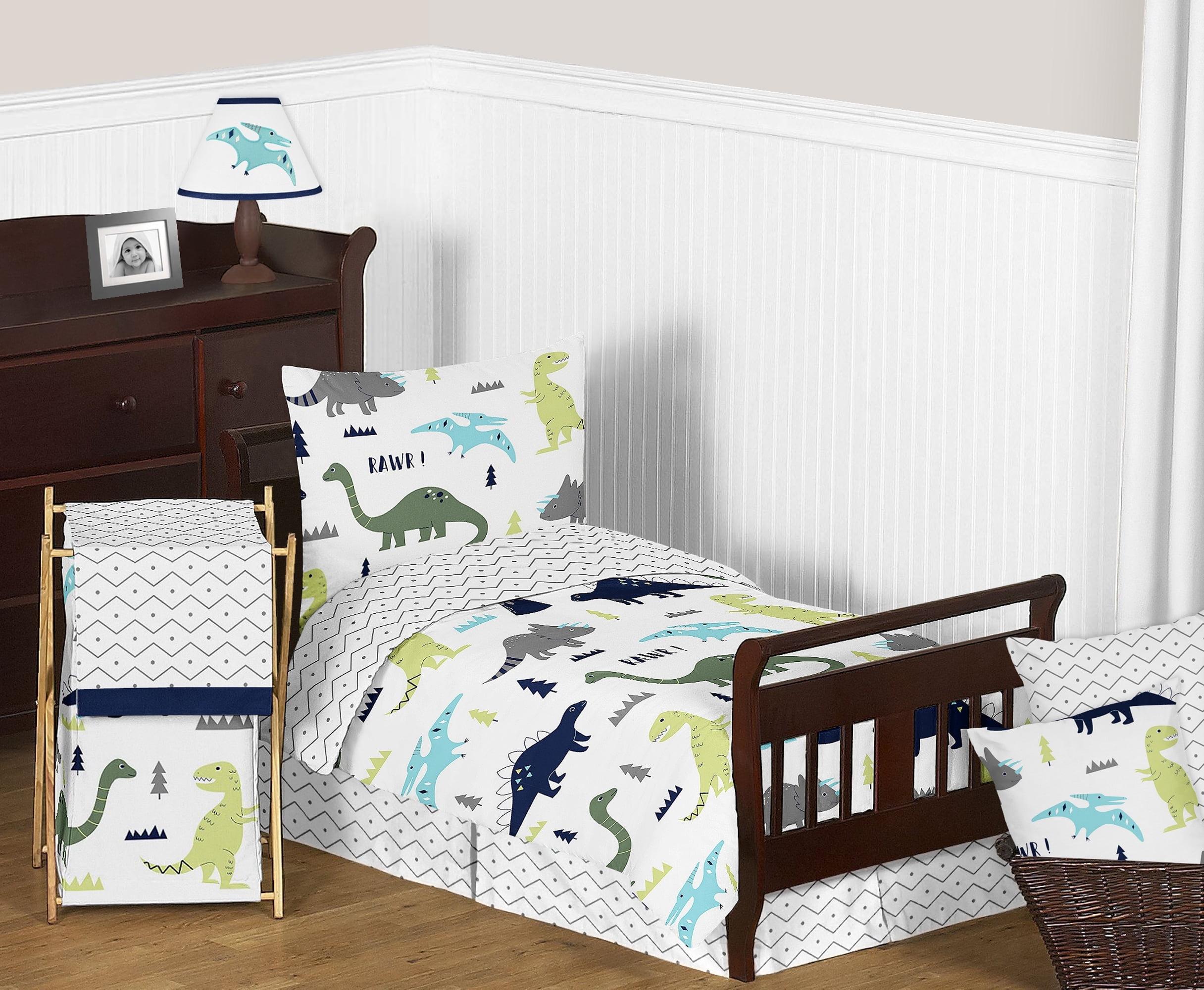 Mod Dinosaur Toddler Comforter Set