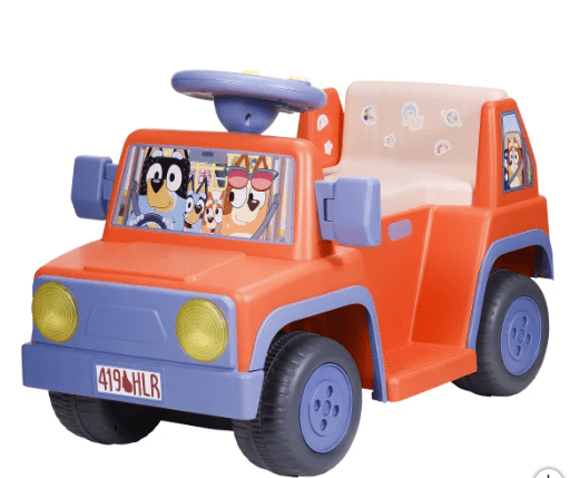 Bluey 6V Ride-On Jeep