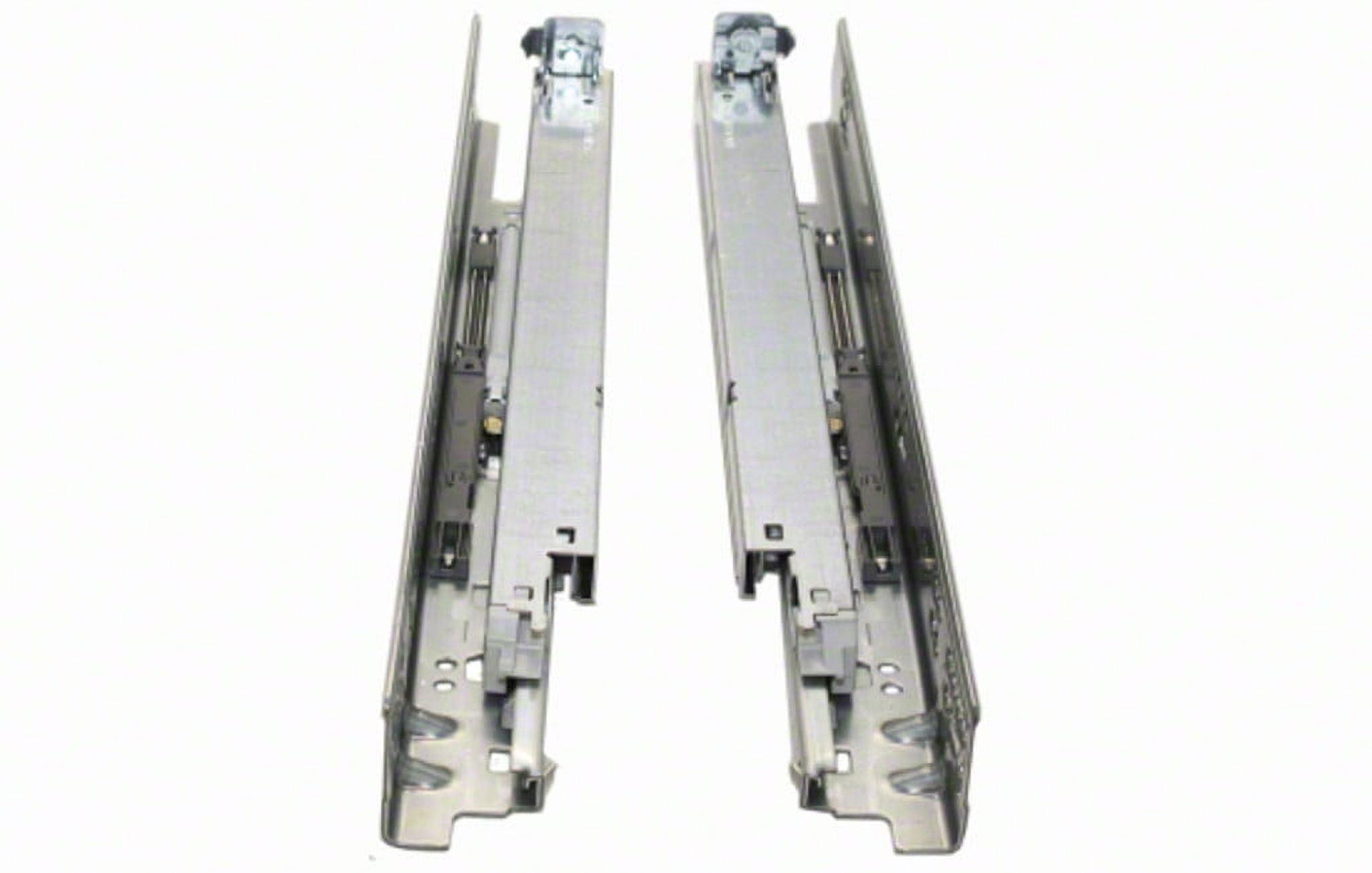 BLUM 563H3050B Tandem Plus Blumotion 12" Drawer Runner Pair for Face Frame, Silver