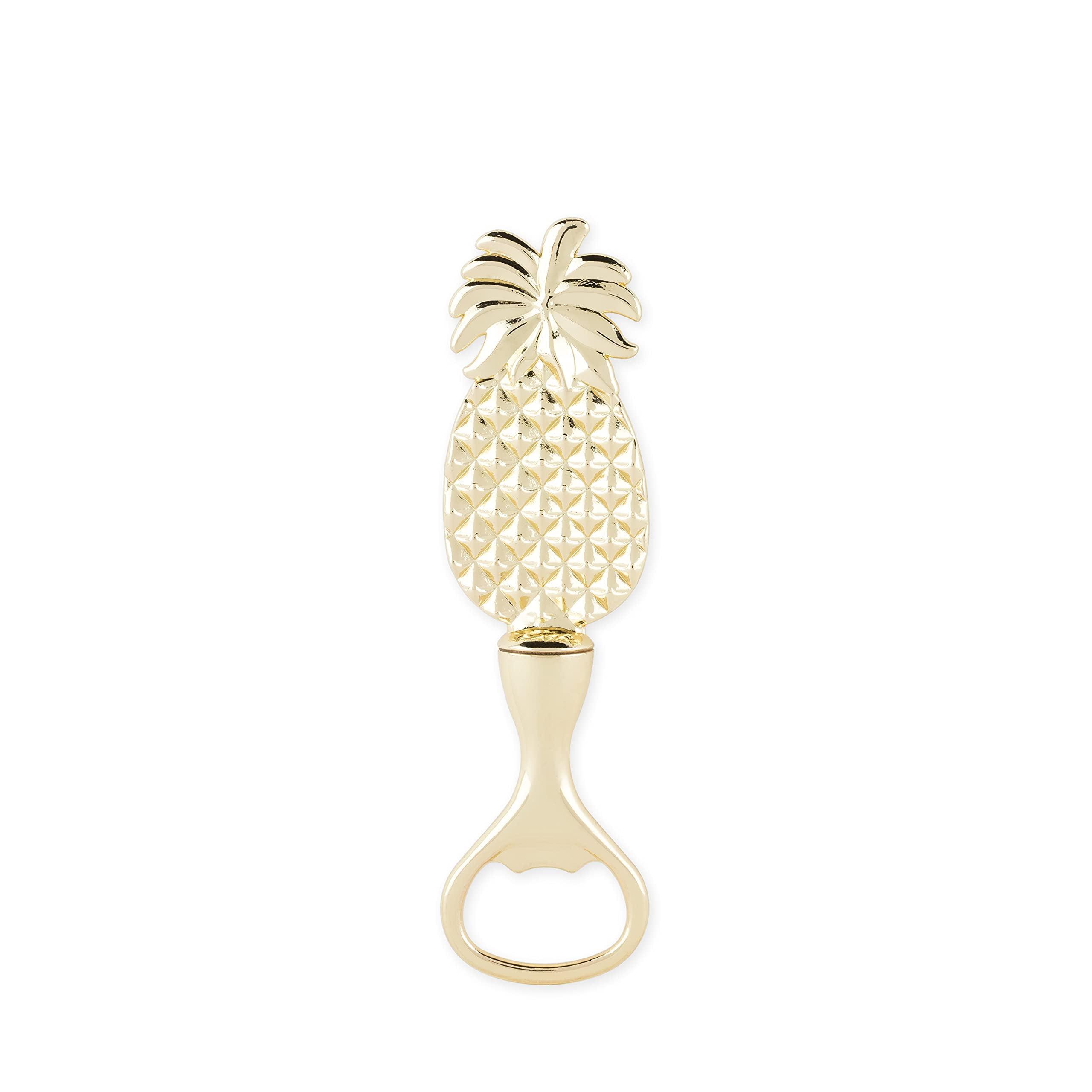 Gold Pineapple Stainless Steel Beer Bottle Opener