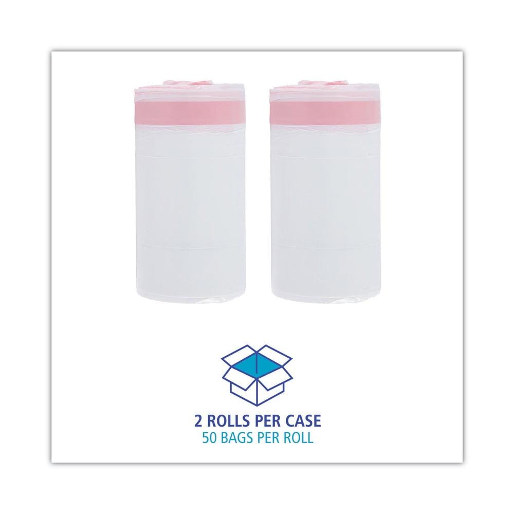 Plastic Trash Liners - 100 Count