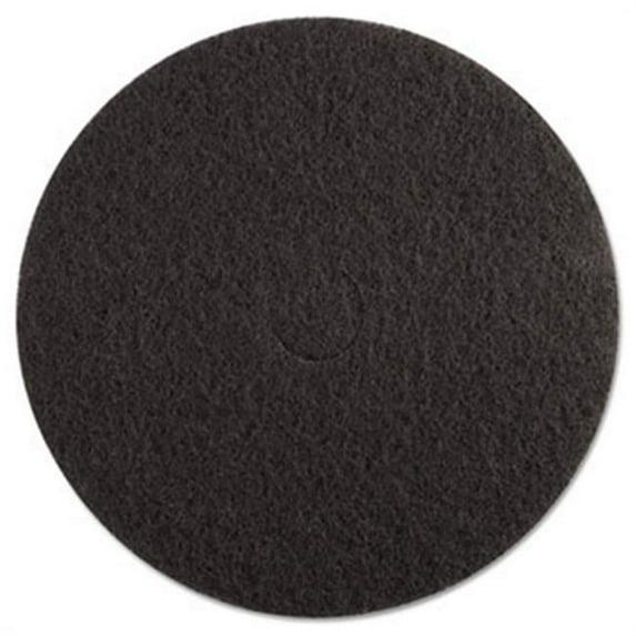 Boardwalk High Performance Stripping Floor Pads, 20" Diameter, Grayish Black, 5/Carton -BWK4020HIP