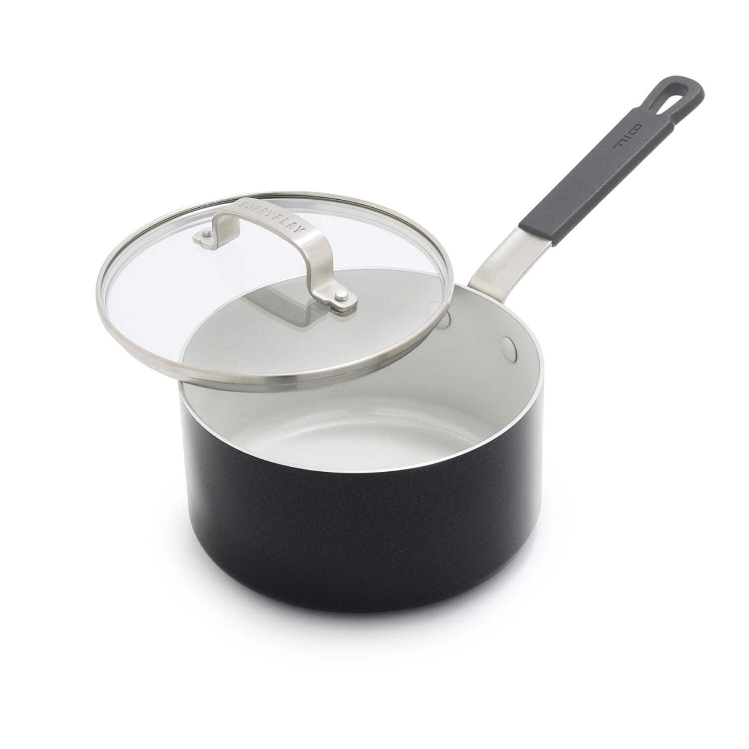 GreenPan Bobby Flay by GreenPan Professional Grade Ceramic Nonstick 2.53QT Saucepan with Lid