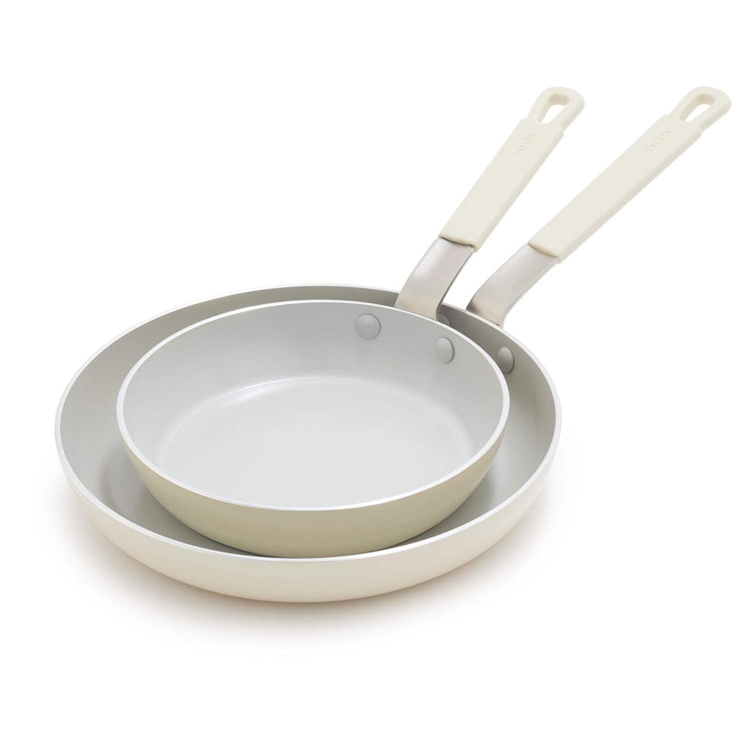 Bobby Flay by GreenPan PFAS-Free Nonstick 8” and 10” Frypan Set