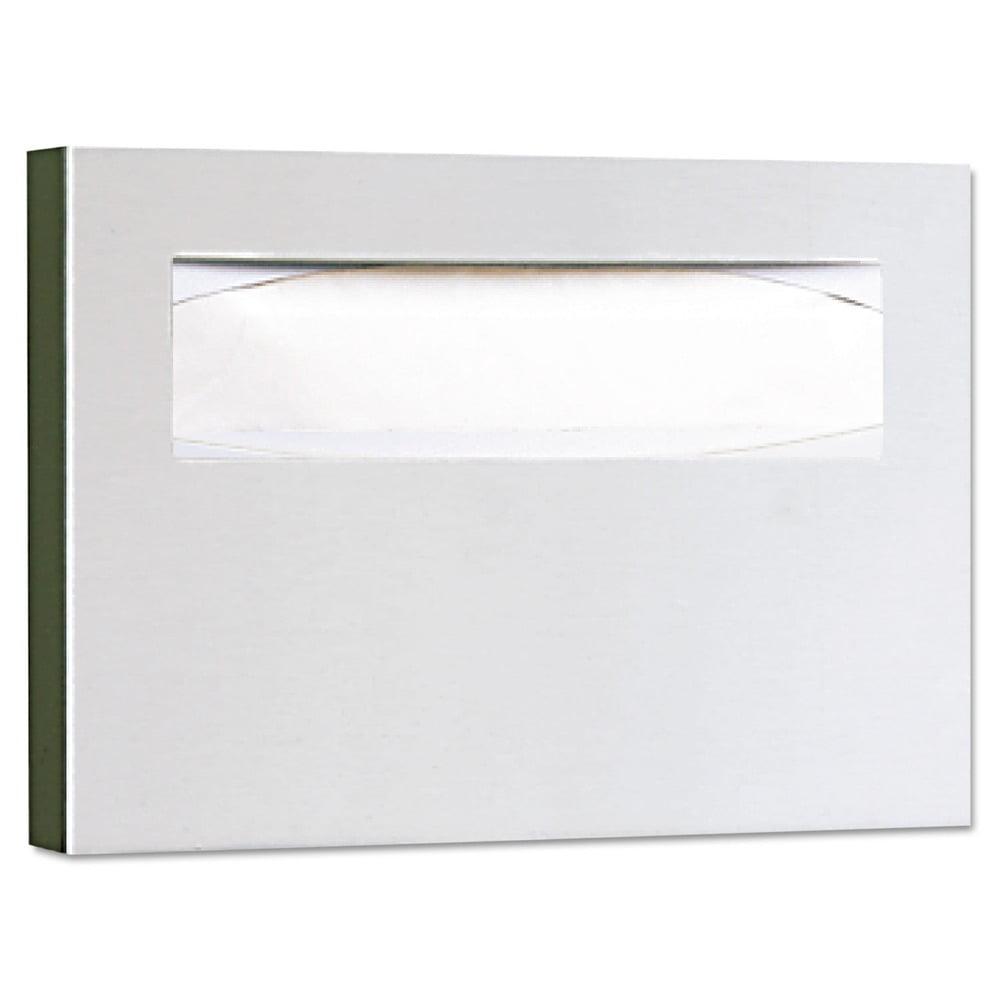 Satin Finish Stainless Steel Toilet Seat Cover Dispenser