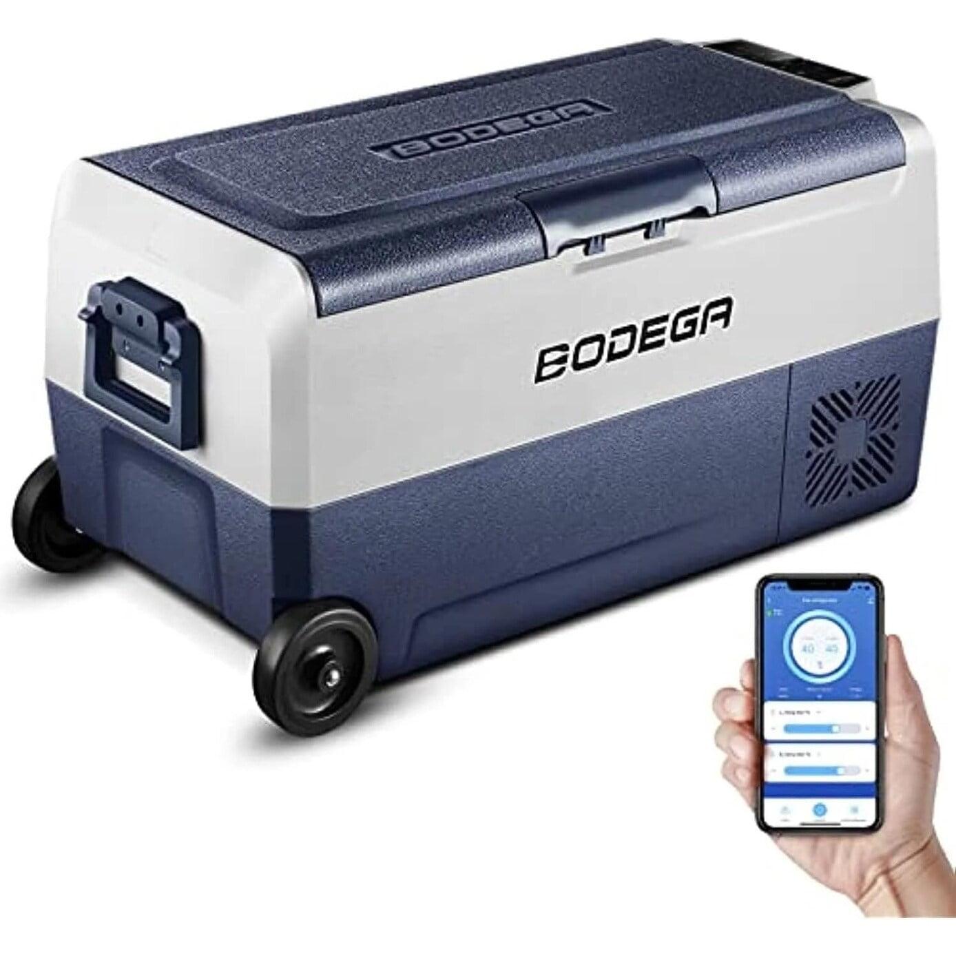 Bodega 38 Quart Dual Zone Portable Car Refrigerator with WiFi Control