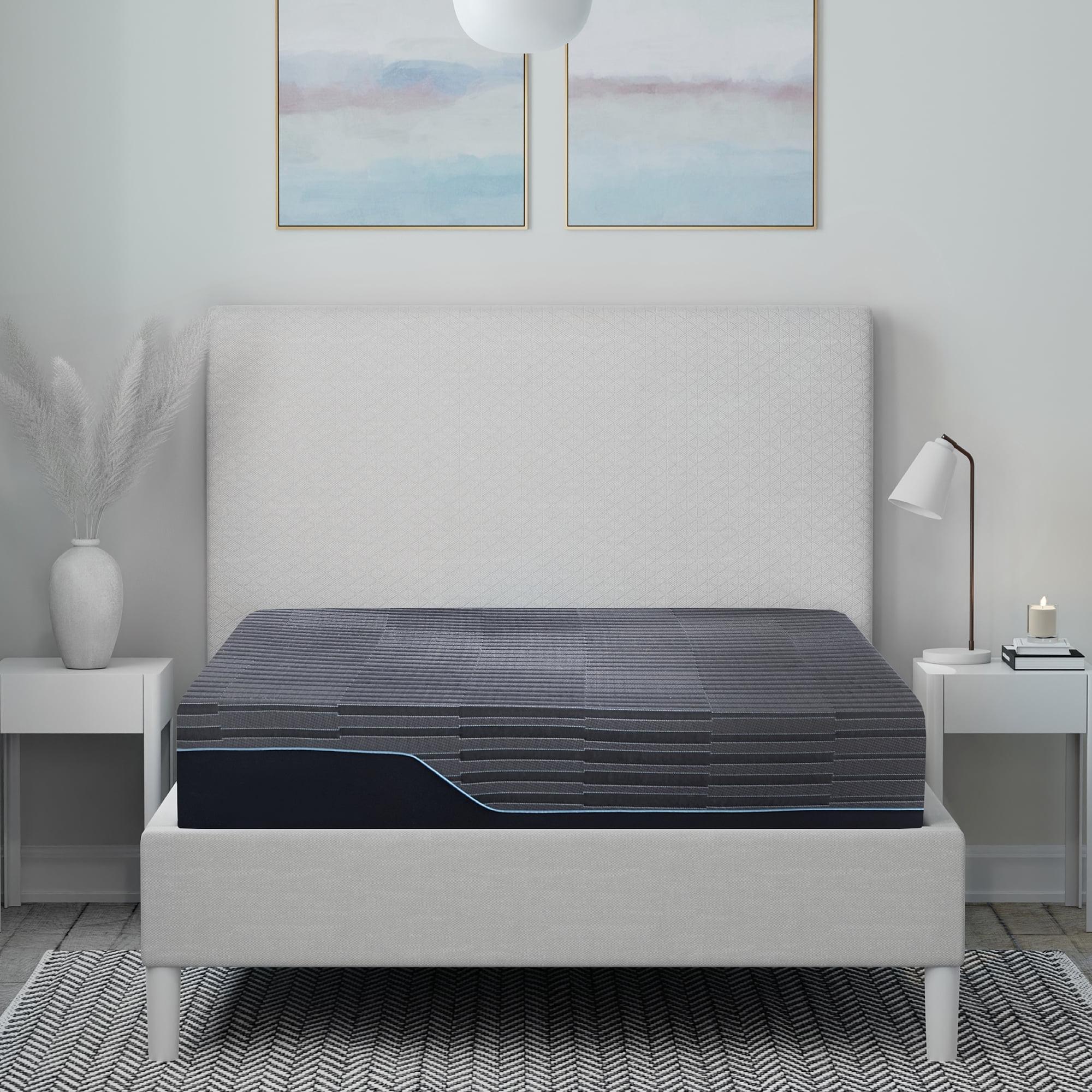 Bodipedic 13-Inch Hybrid Support Memory Foam And Coil Mattress-In-A-Box