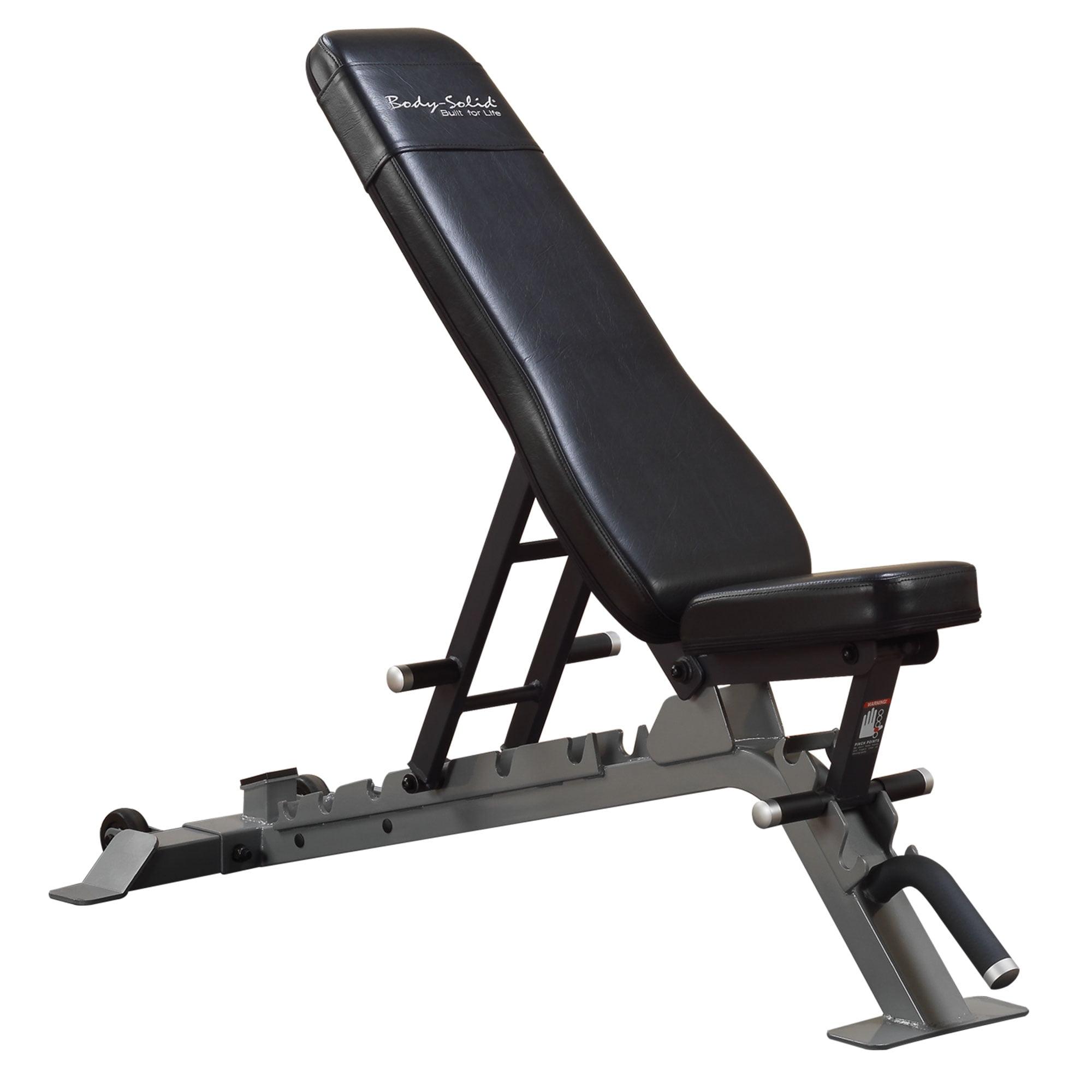 Pro Clubline Versatile Adjustable 1000lb Capacity Fitness Bench