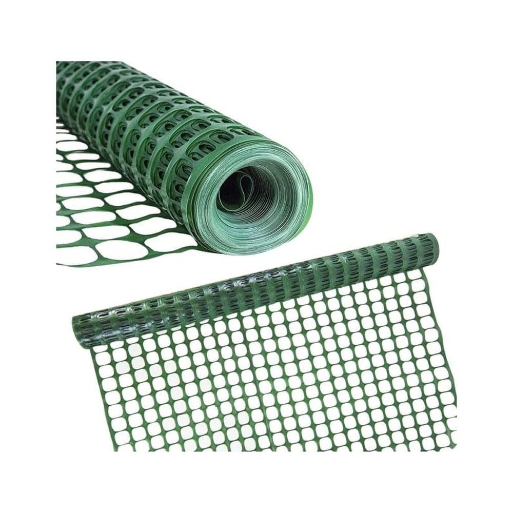 Green 4' x 100' Flexible Safety Snow Fence