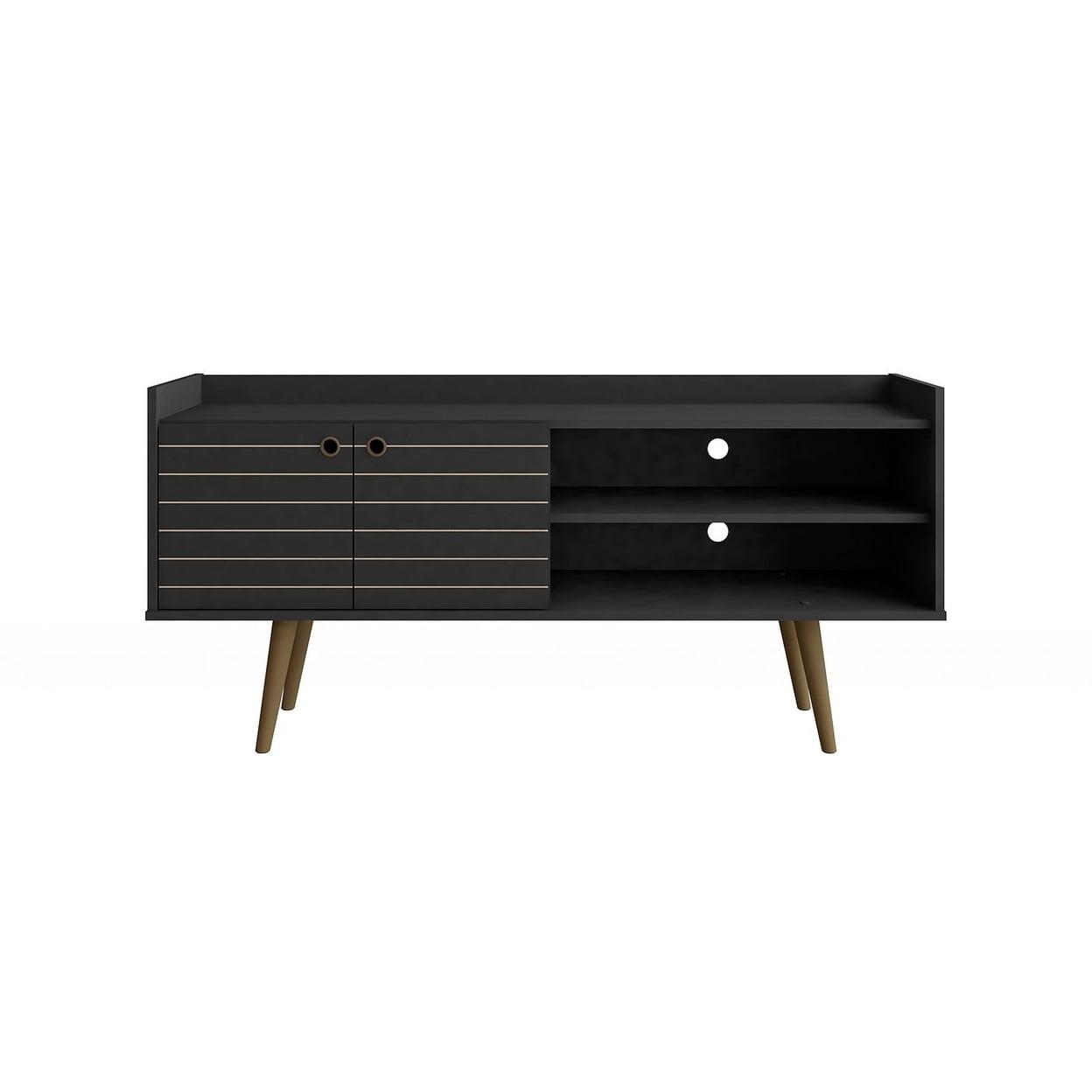 Bogart 53.54" Mid-Century Modern TV Stand  and Nature