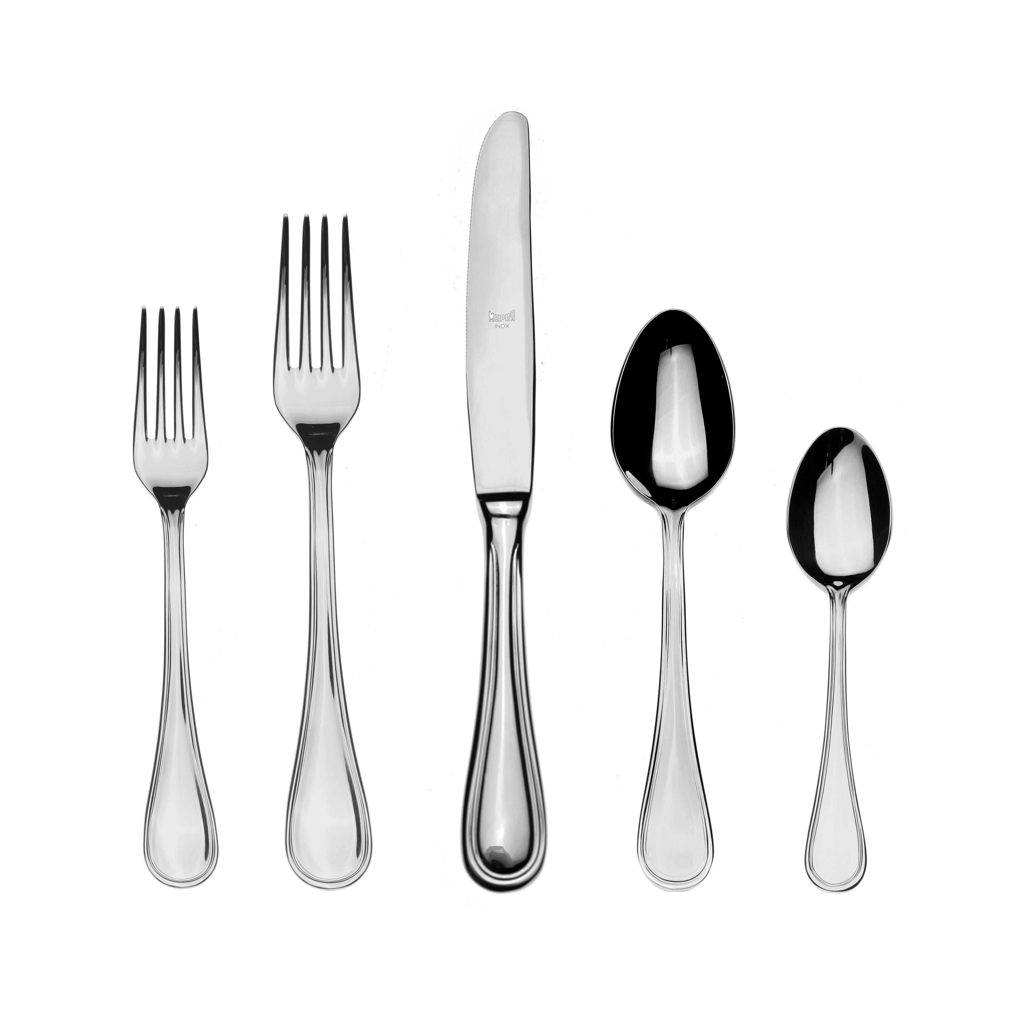 Boheme 20-Piece Stainless Steel Flatware Set