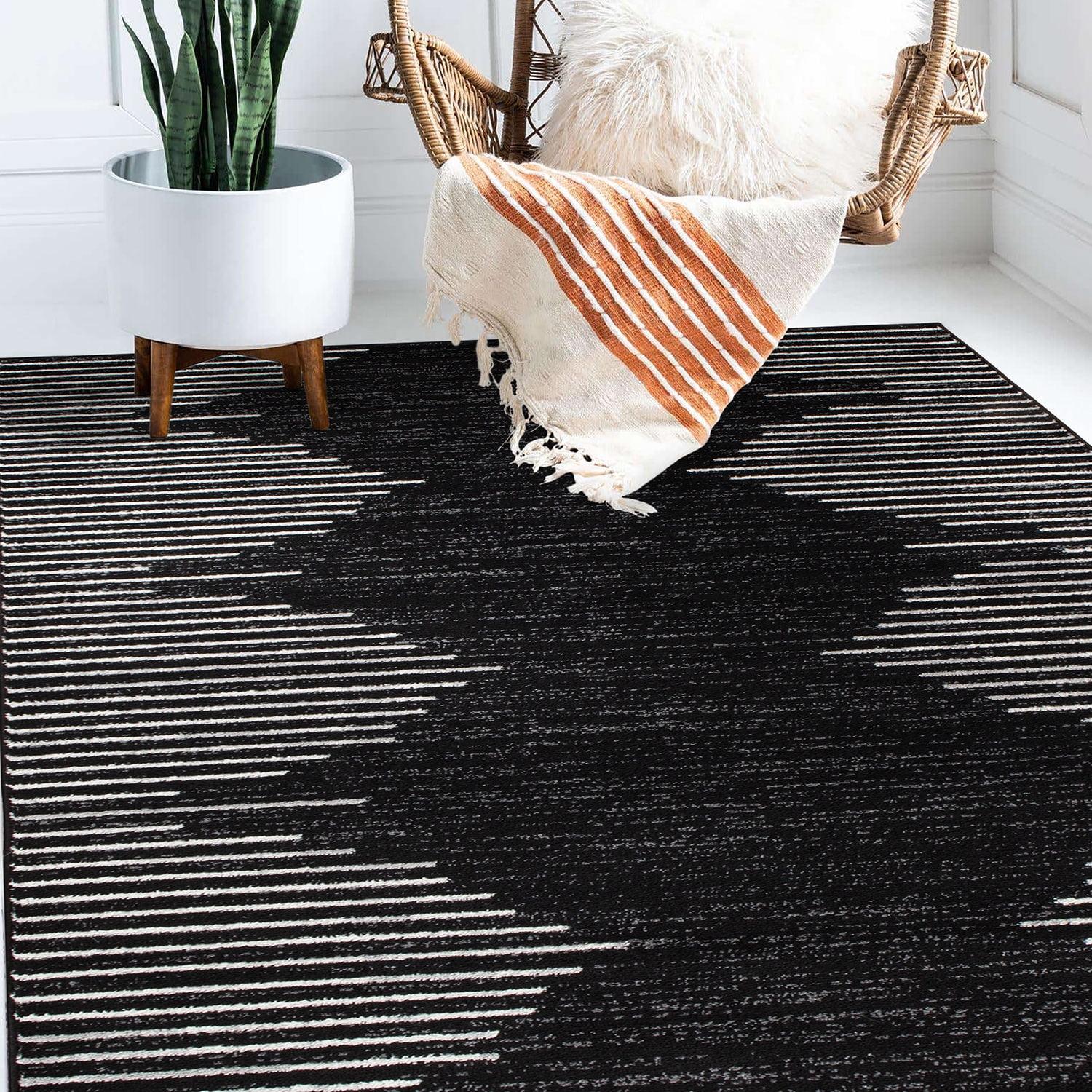 World Rug Gallery Bohemian Stripe Area Rug