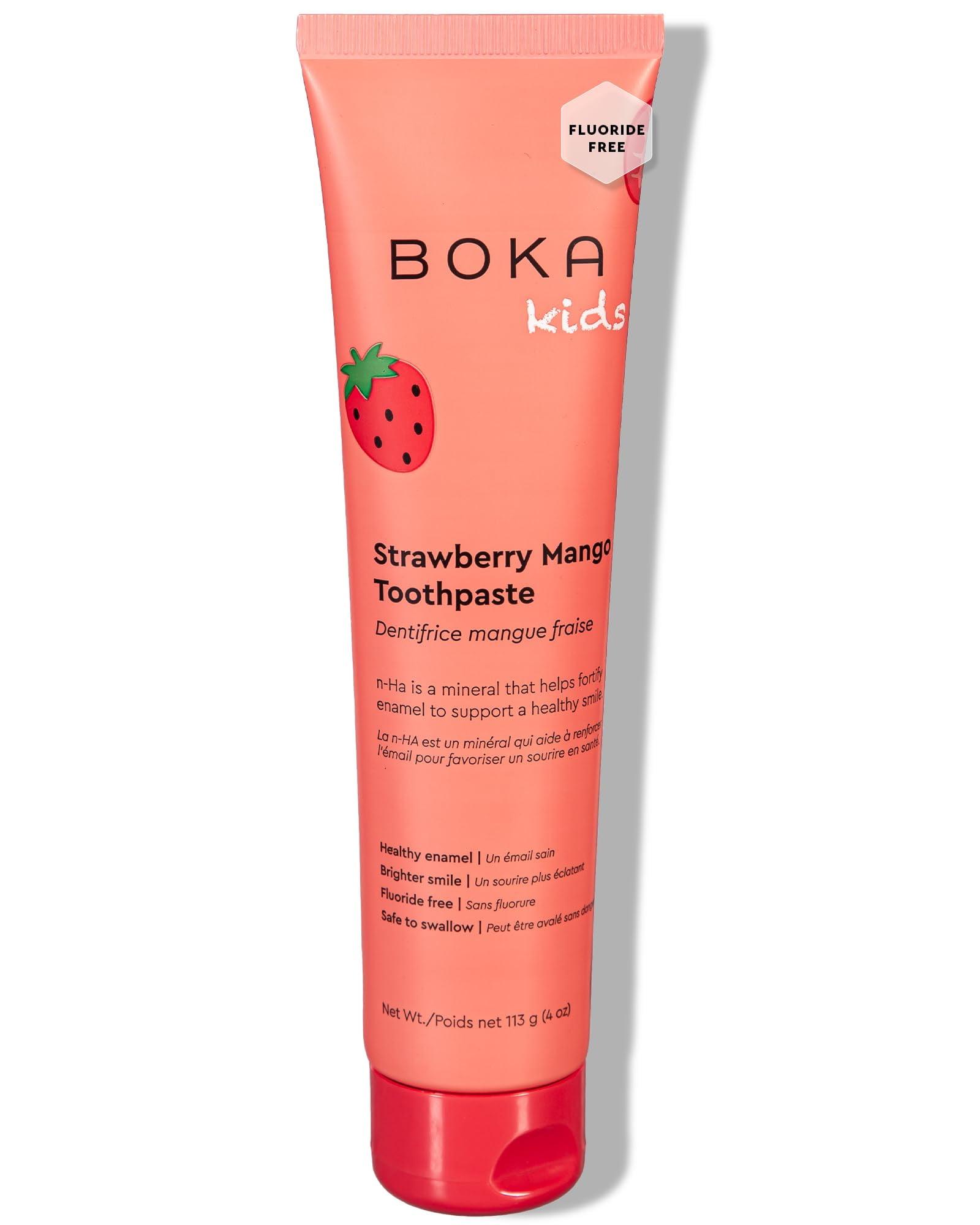 Strawberry Mango Fluoride-Free Remineralizing Toothpaste for Sensitive Teeth