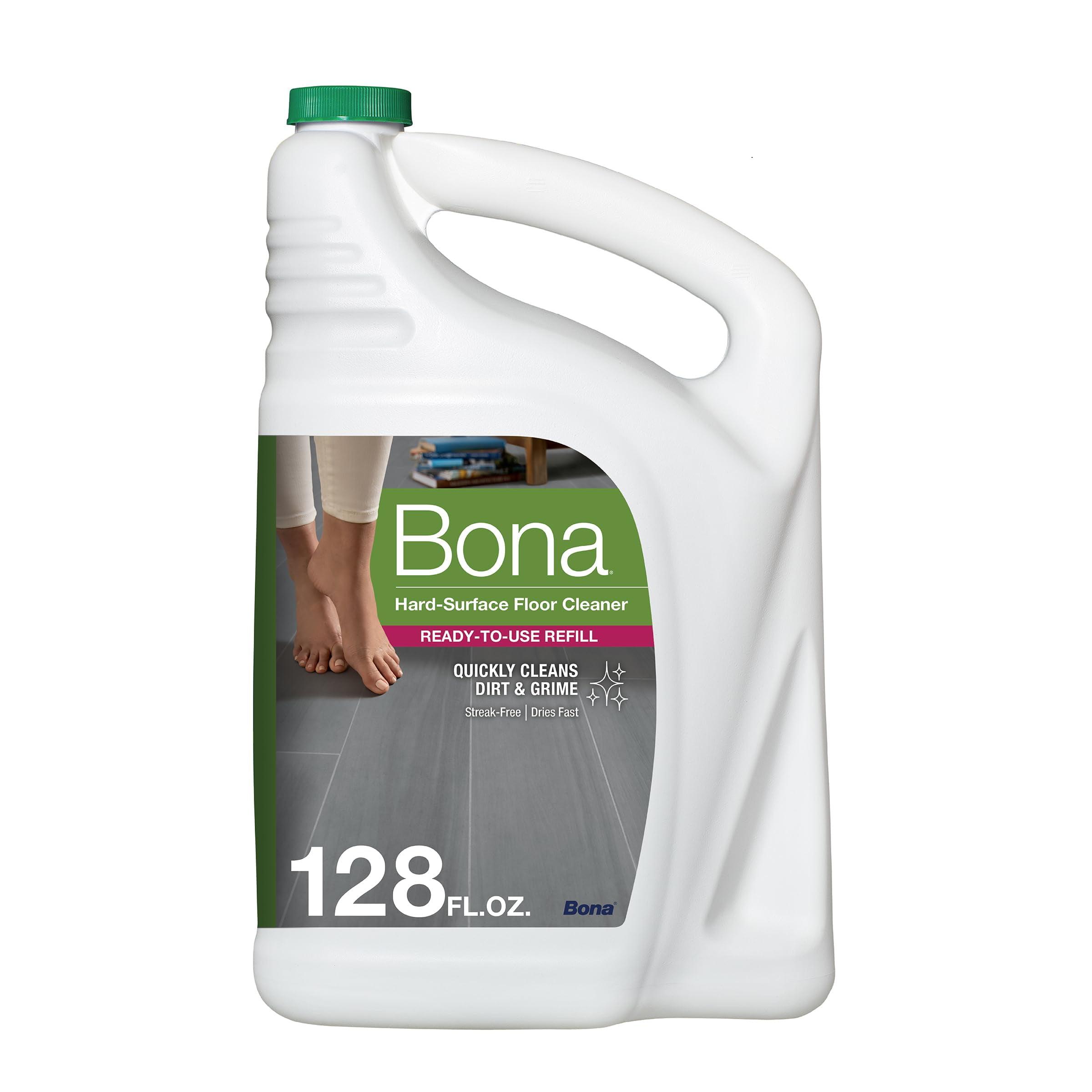 Bona Cleaning Products Multi-Surface Cleaner Spray + Mop All Purpose Floor Cleaner - Unscented - 128 fl oz