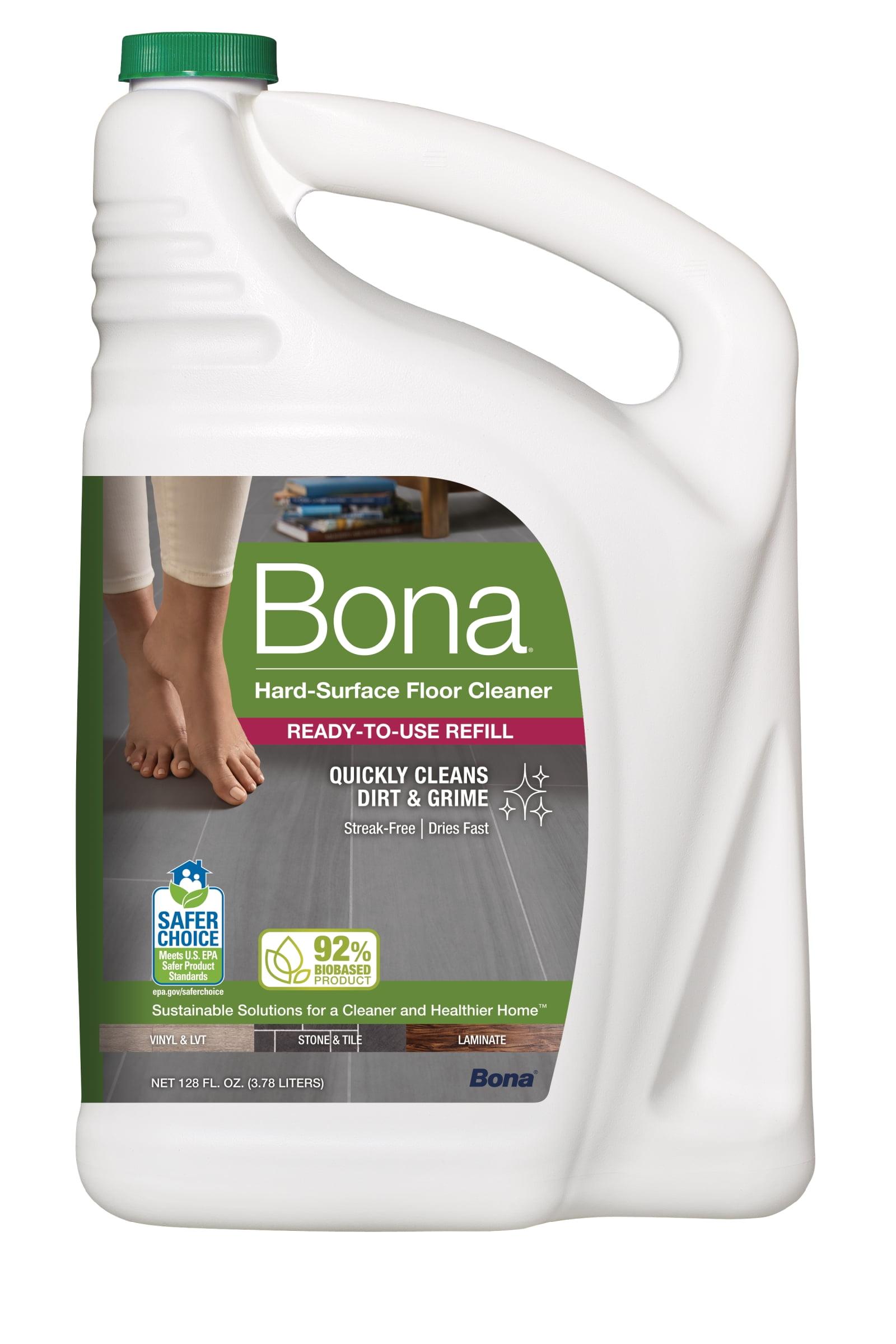 Bona Cleaning Products Multi-Surface Cleaner Spray + Mop All Purpose Floor Cleaner - Unscented - 128 fl oz