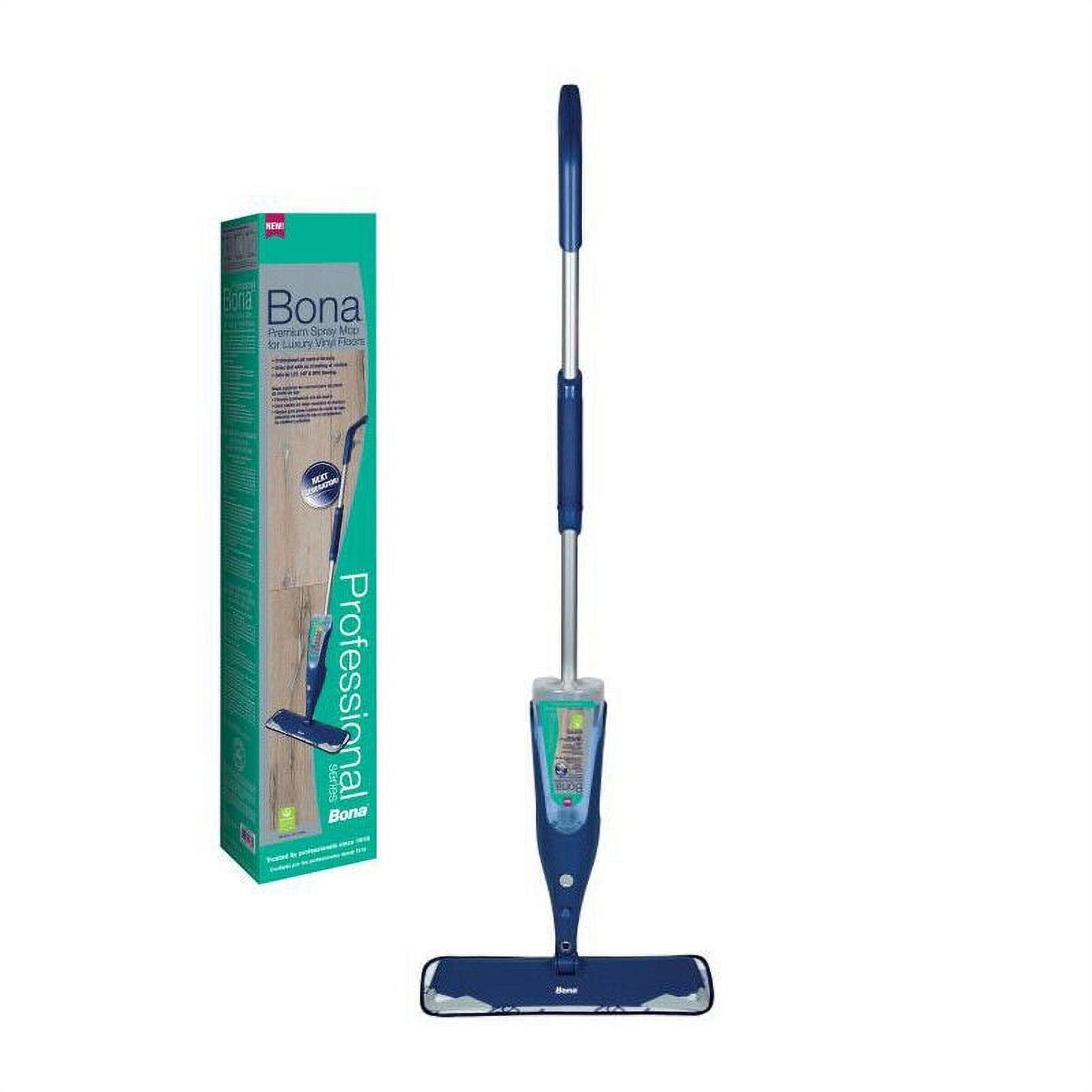 Bona Pro Blue Aluminum Spray Mop with Microfiber Pad