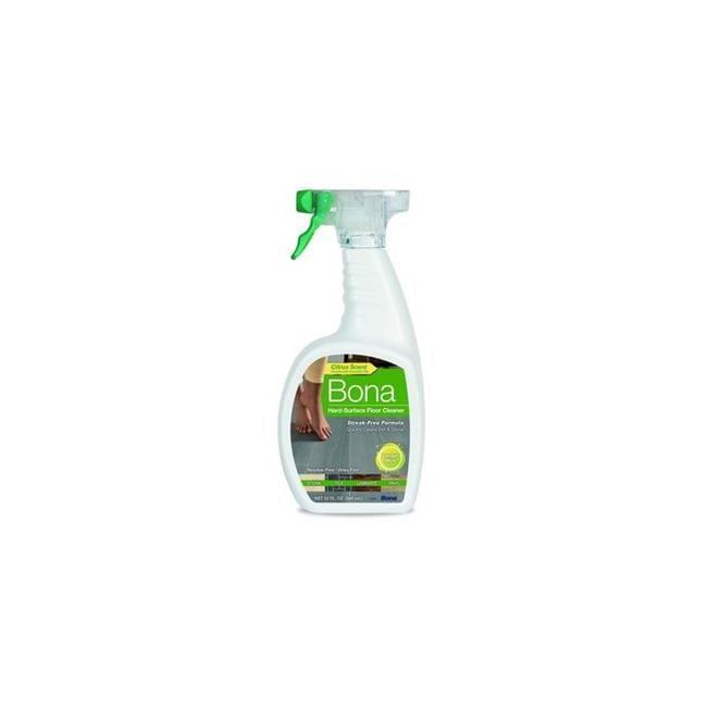 Bona Lemon Mint Cleaning Products Multi-Surface Cleaner Spray + Mop All Purpose Floor Cleaner - 32oz