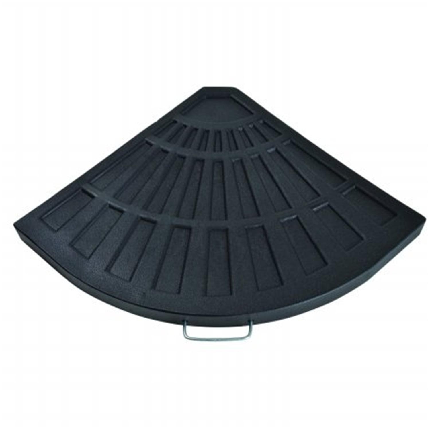 Black Envirostone Sector Umbrella Base, 26 in.