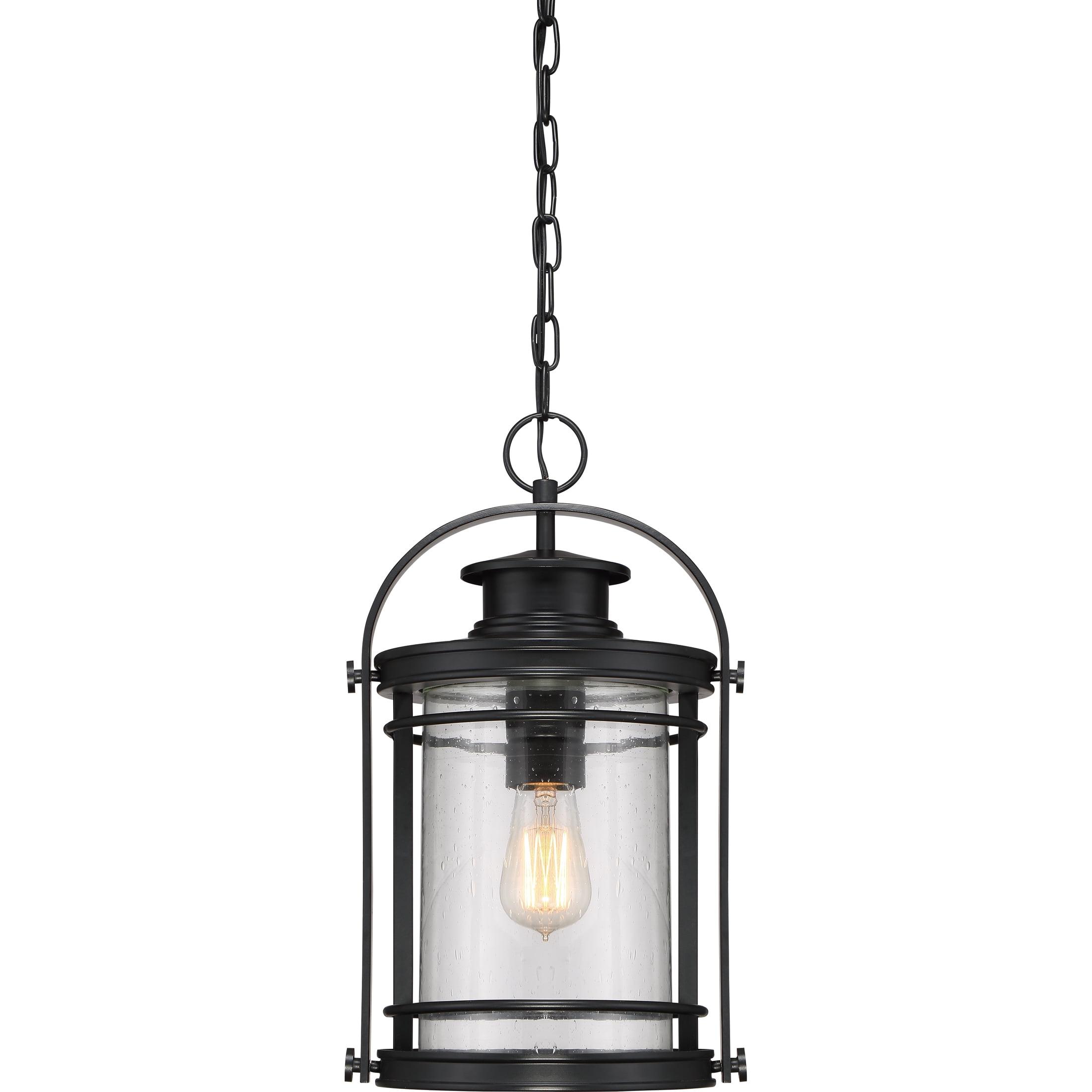 Quoizel Lighting Booker 1 - Light Pendant in  Mystic Black
