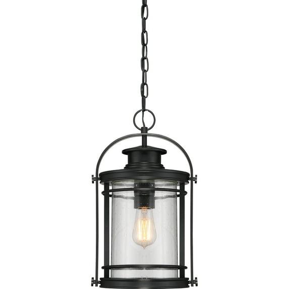 Quoizel Lighting Booker 1 - Light Pendant in  Mystic Black