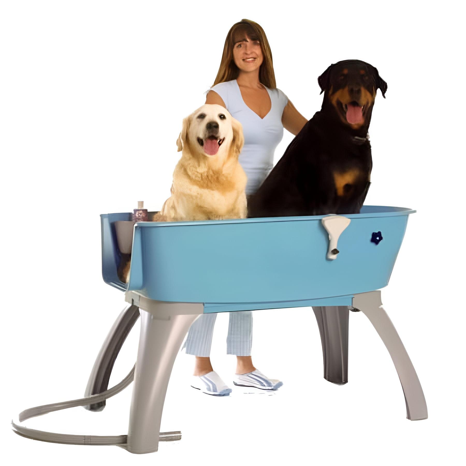 Booster Bath 15'' H x 21.25'' W x 50'' D Plastic Dog Grooming Tub