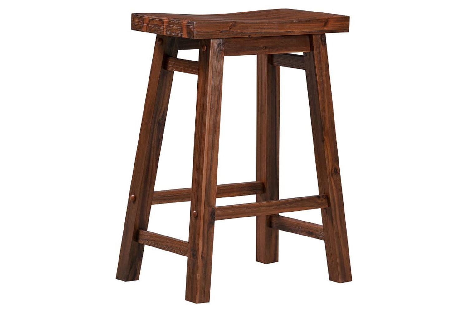 24" Sonoma Saddle Counter Height Barstool - Boraam