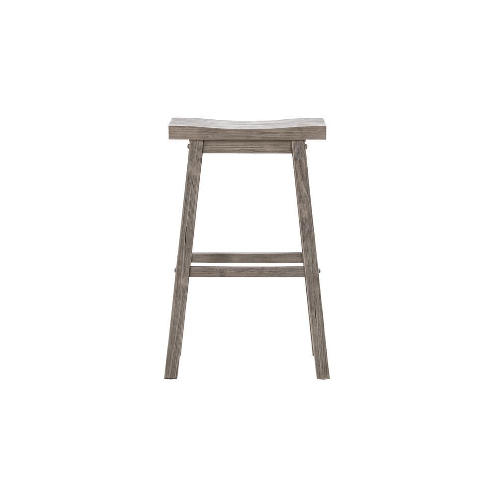 29" Sonoma Saddle Barstool Storm Gray - Boraam