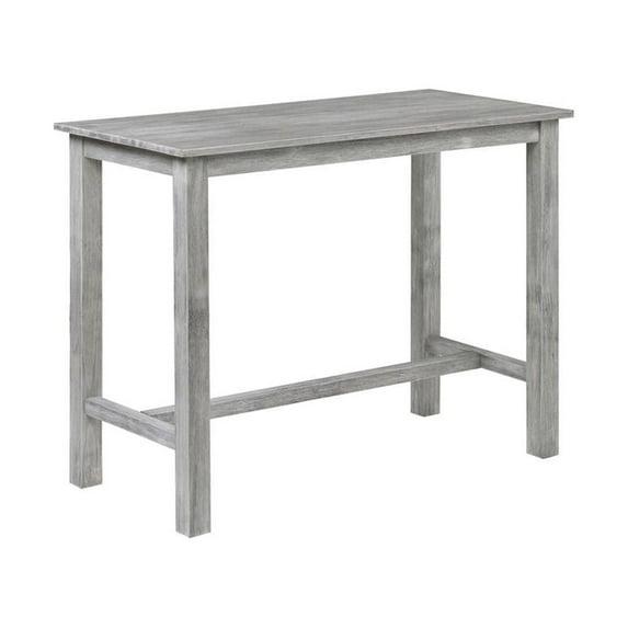 Sonoma Counter Height Pub Table Storm Gray - Boraam: 4-Seat Rectangle