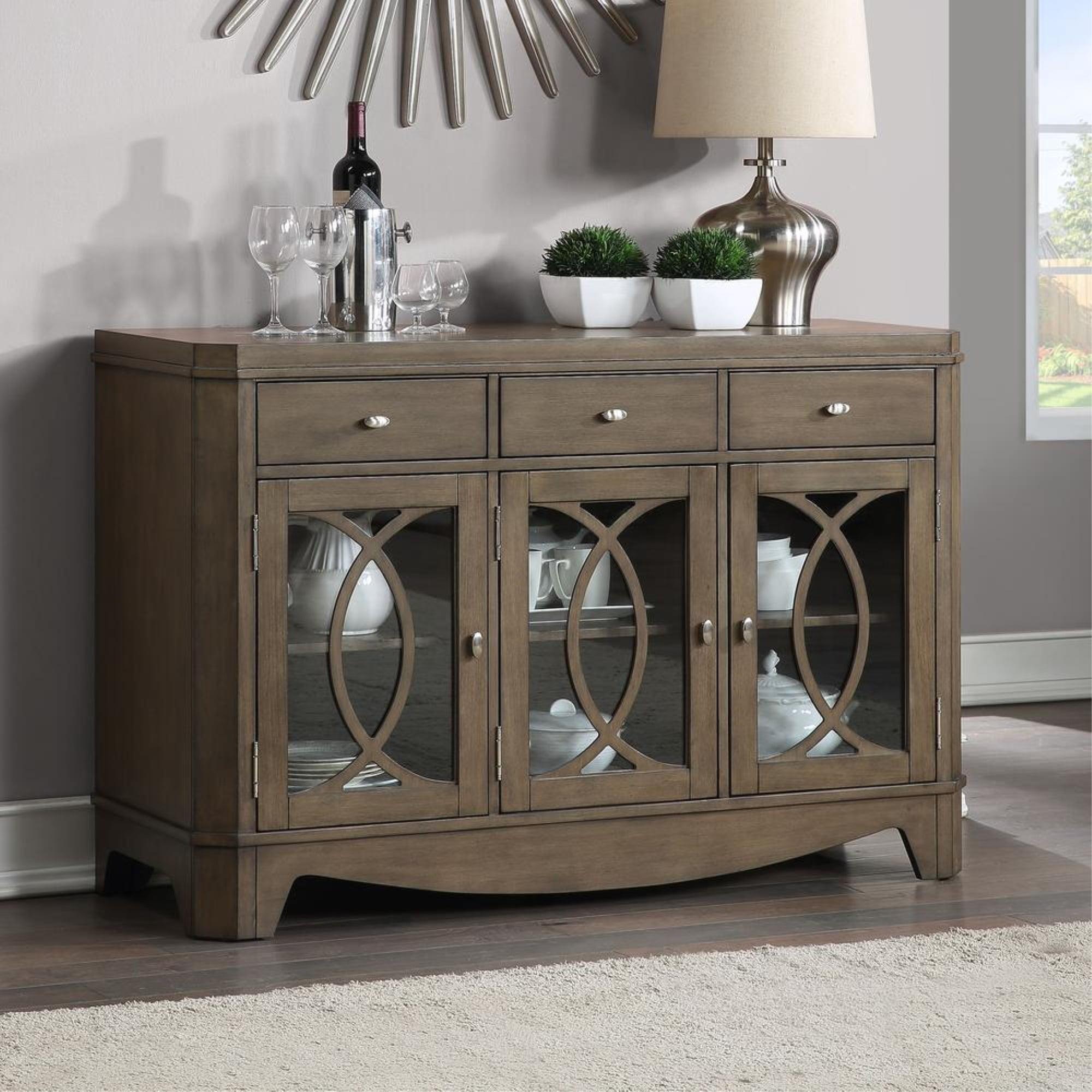 Bordeaux 54.5'' Solid Wood Sideboard