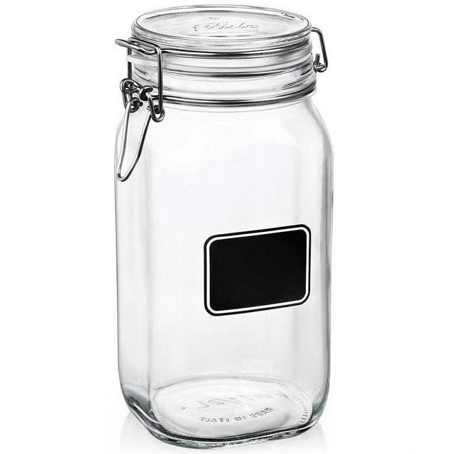 Bormioli Rocco 1.5L Swing Top Fido Chalkboard Jar