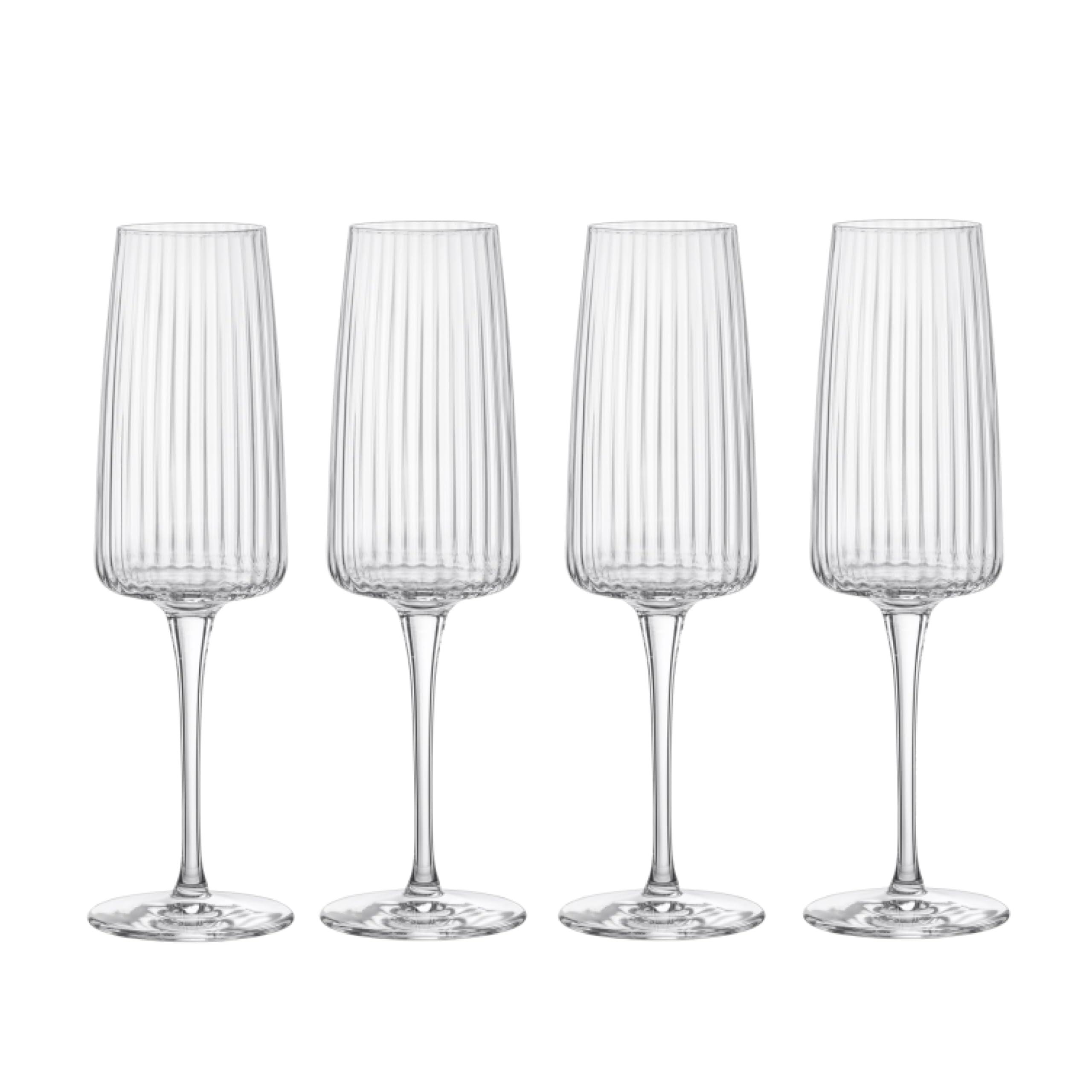 Bormioli Rocco Exclusiva 8.5 Oz Prosecco Glass  - Set of 4