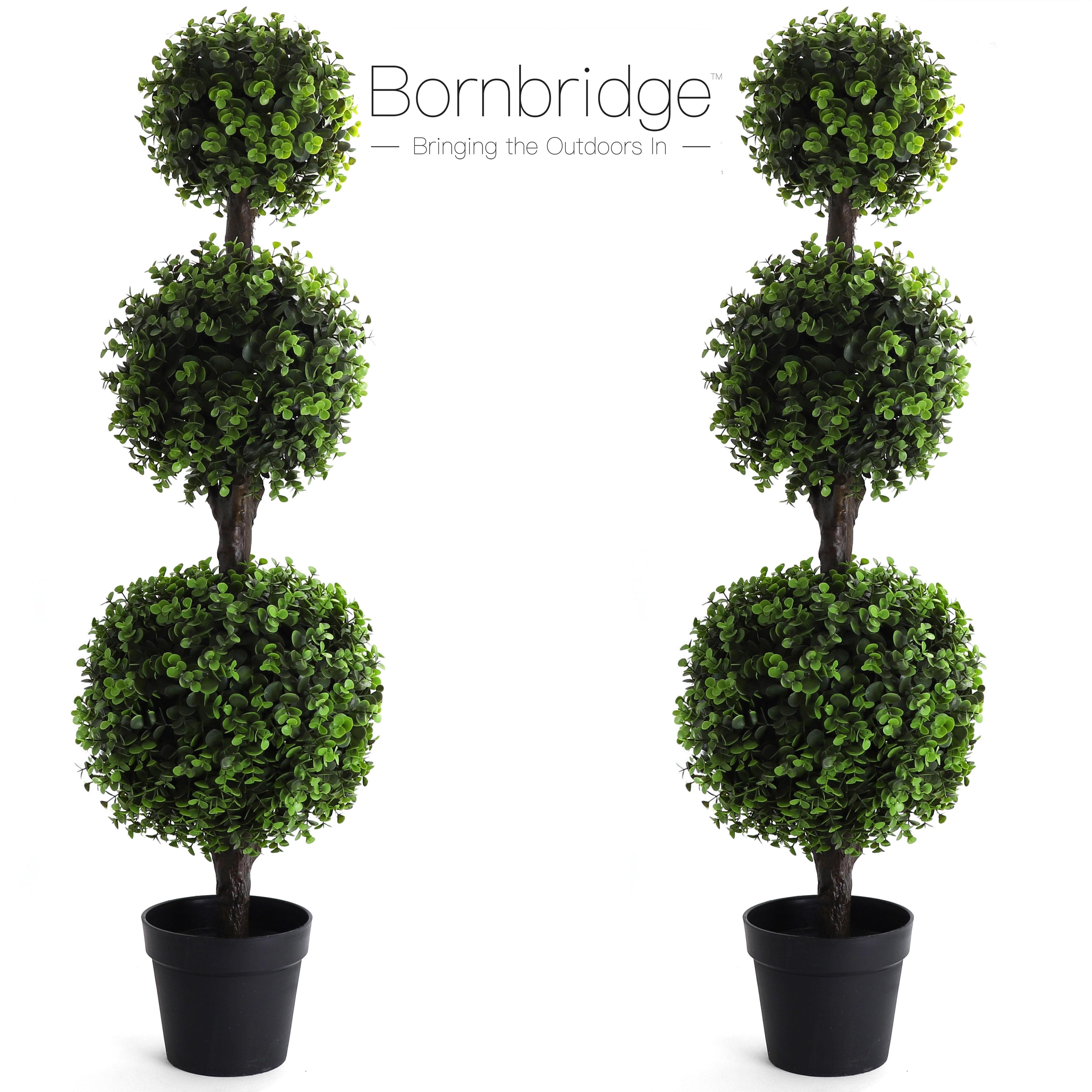 Bornbridge 46'' Faux Boxwood Topiary in Freestanding