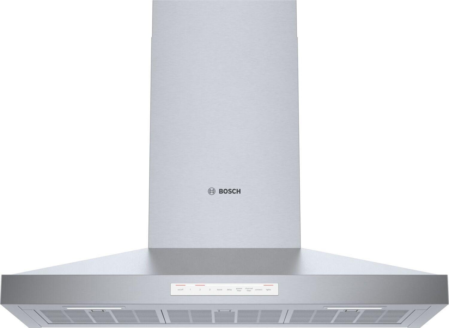 36" 500 Series 600 CFM Convertible Wall Mount Range Hood in Stainless Steel with Wi-Fi